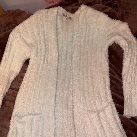 Sweaters Kohls Pink Republic Cream Cardigan Poshmark